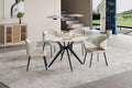 Table Apollo 110 cm Ronde Pierre Brillante Pandora
