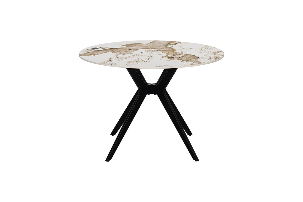 Table Apollo 110 cm Ronde Pierre Brillante Pandora - vue 4