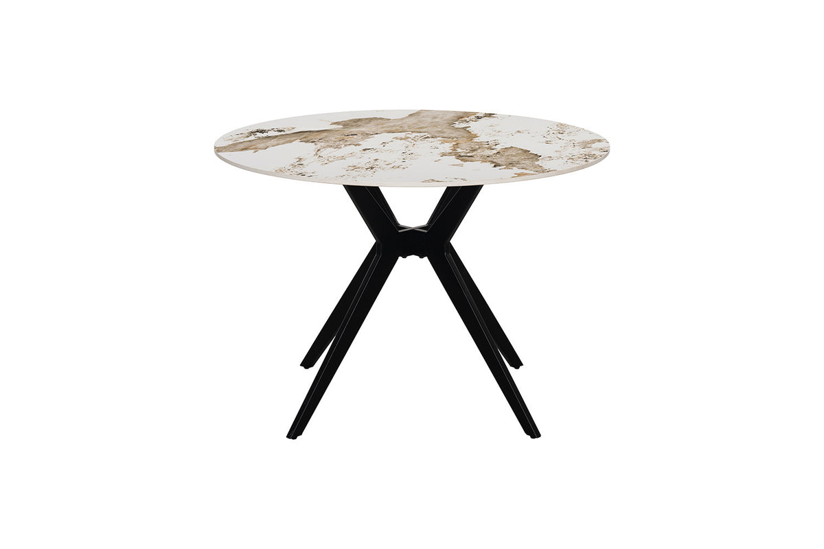 Table Apollo 110 cm Ronde Pierre Brillante Pandora - vue 4