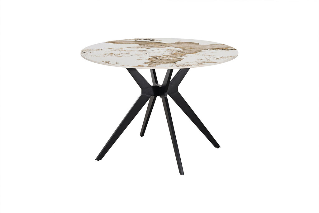 Table Apollo 110 cm Ronde Pierre Brillante Pandora - vue 5