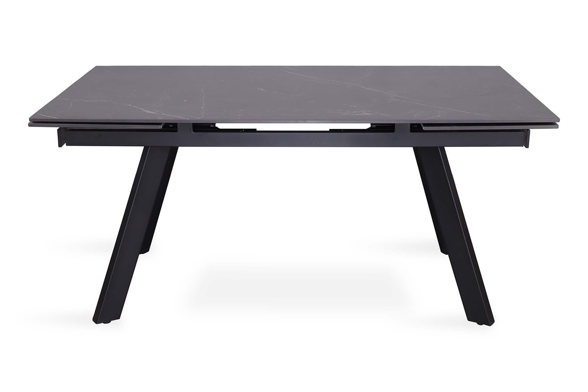 Table extensible Hera 160-240 cm Rectangulaire Pierre Noir