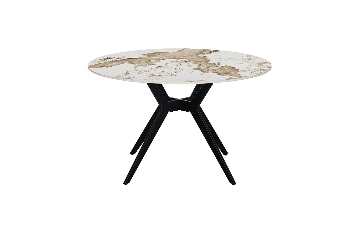 Table Apollo 120 cm Ronde Pierre Brillante Pandora - vue 4
