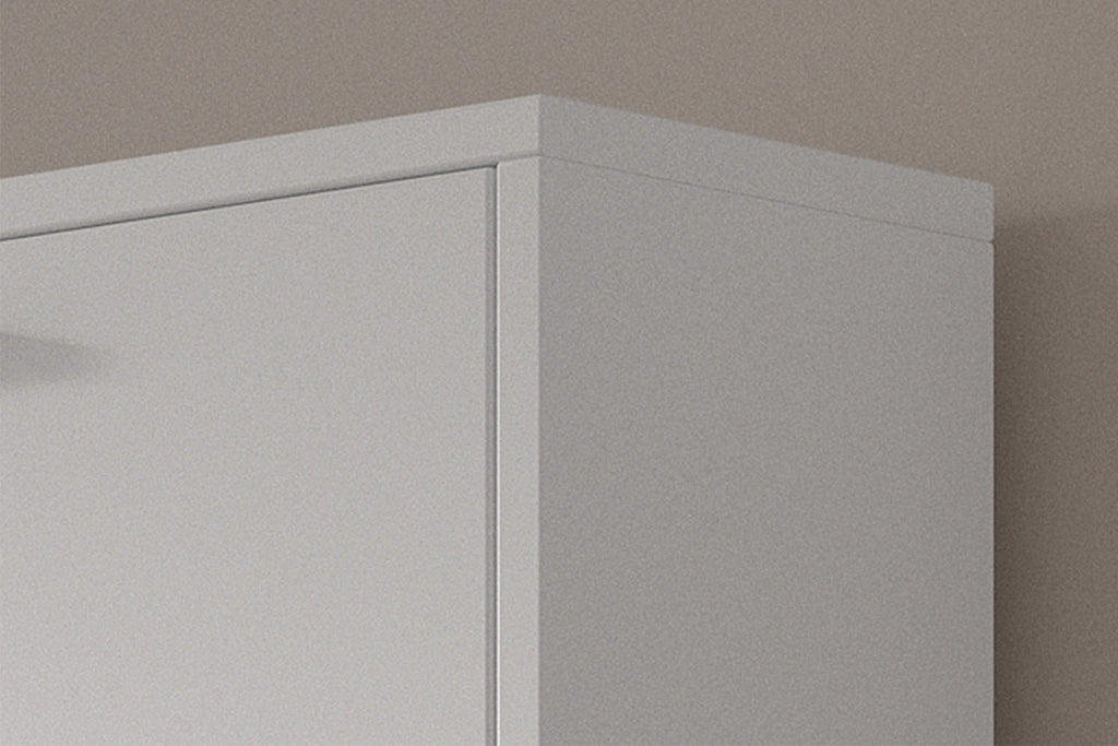 Rangement chaus. Carini 4 tiroirs Blanc