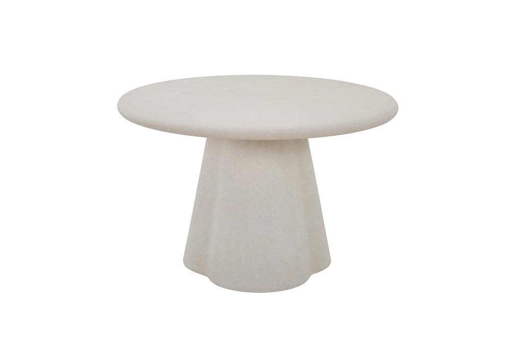 Table Faro 120 cm Ronde Ciment