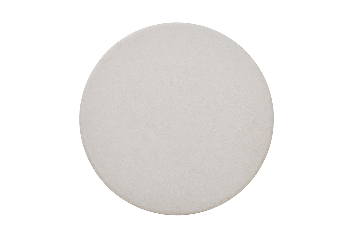 Table Faro 120 cm Ronde Ciment