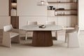 Table Vigo 180 cm Ovale Décor Chêne Foncé Shakespear Beige
