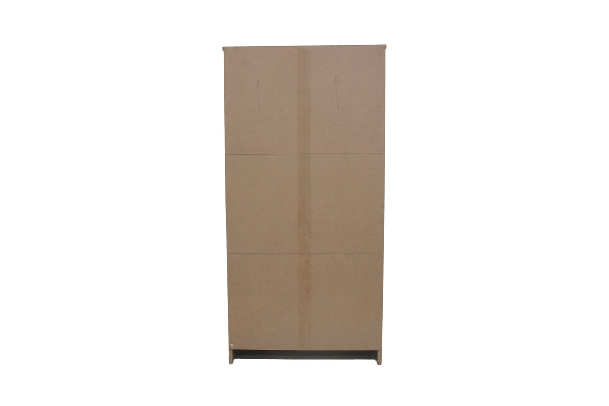 Rangement chaus. Mex miroir 3 tiroirs finition Sonoma