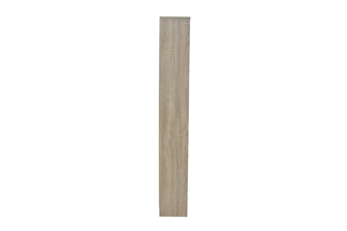 Rangement chaus. Mex miroir 4 tiroirs finition Sonoma