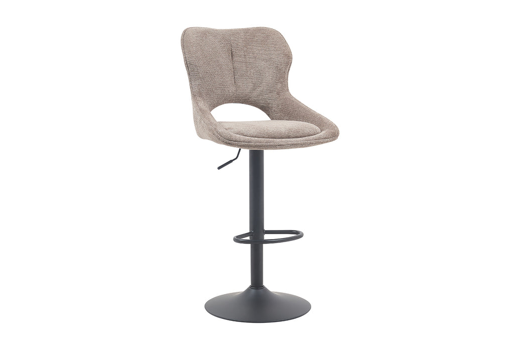 Chaise de bar Mori Tissu Poivre
