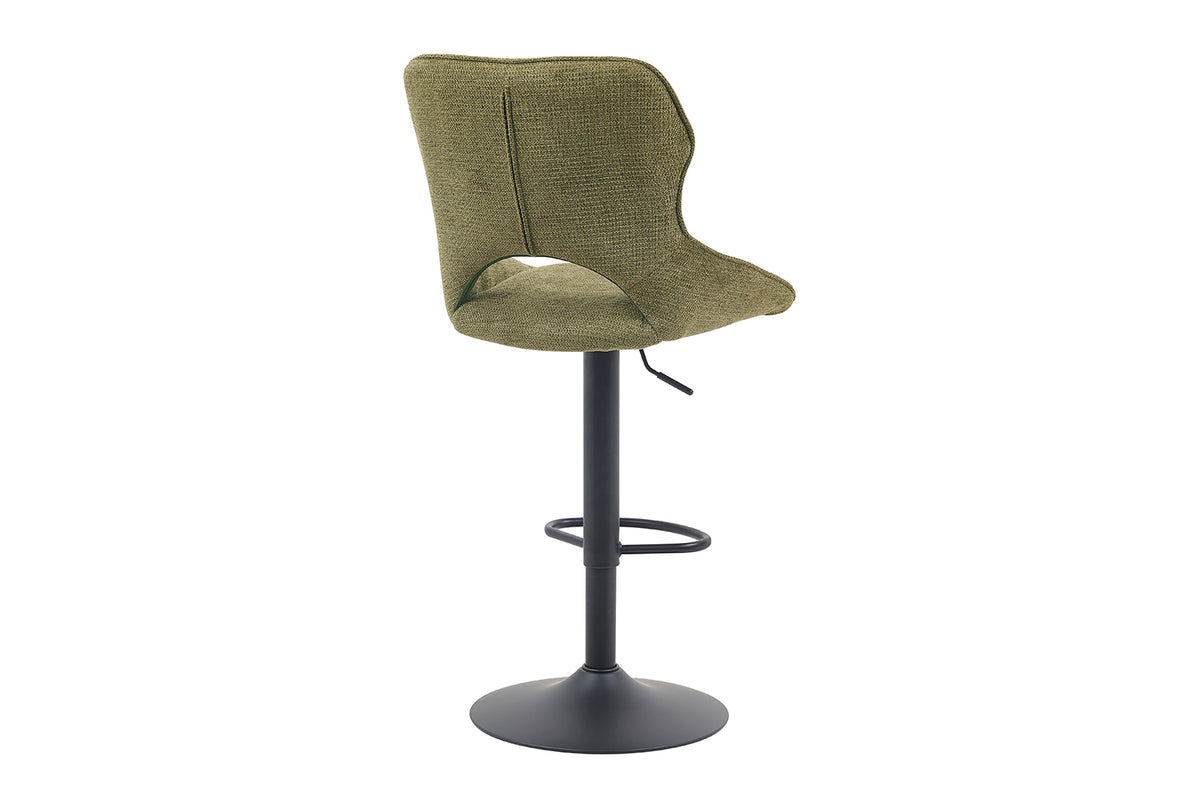 Chaise de bar Mori Tissu Vert