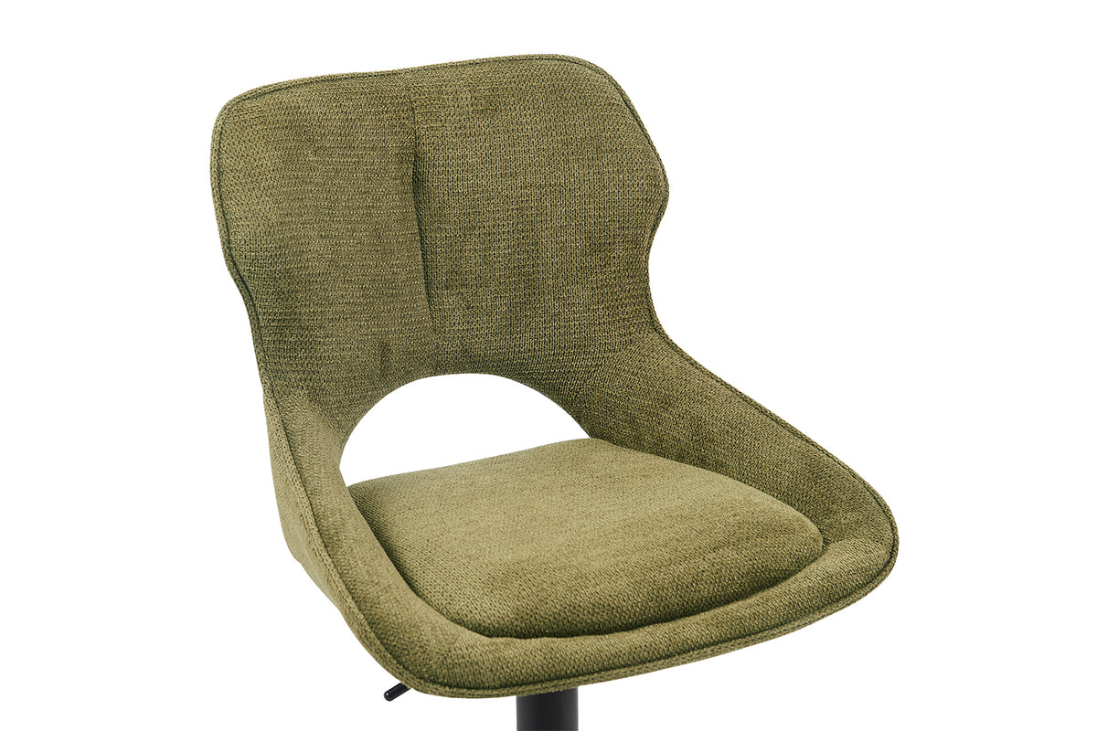 Chaise de bar Mori Tissu Vert