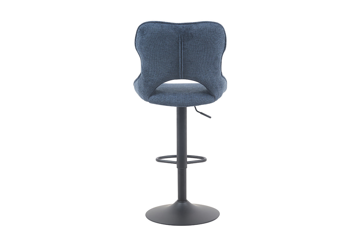 Chaise de bar Mori Tissu Bleu