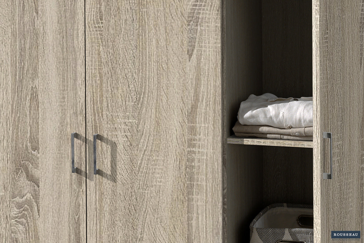 Armoire Ray 3 portes Sonoma