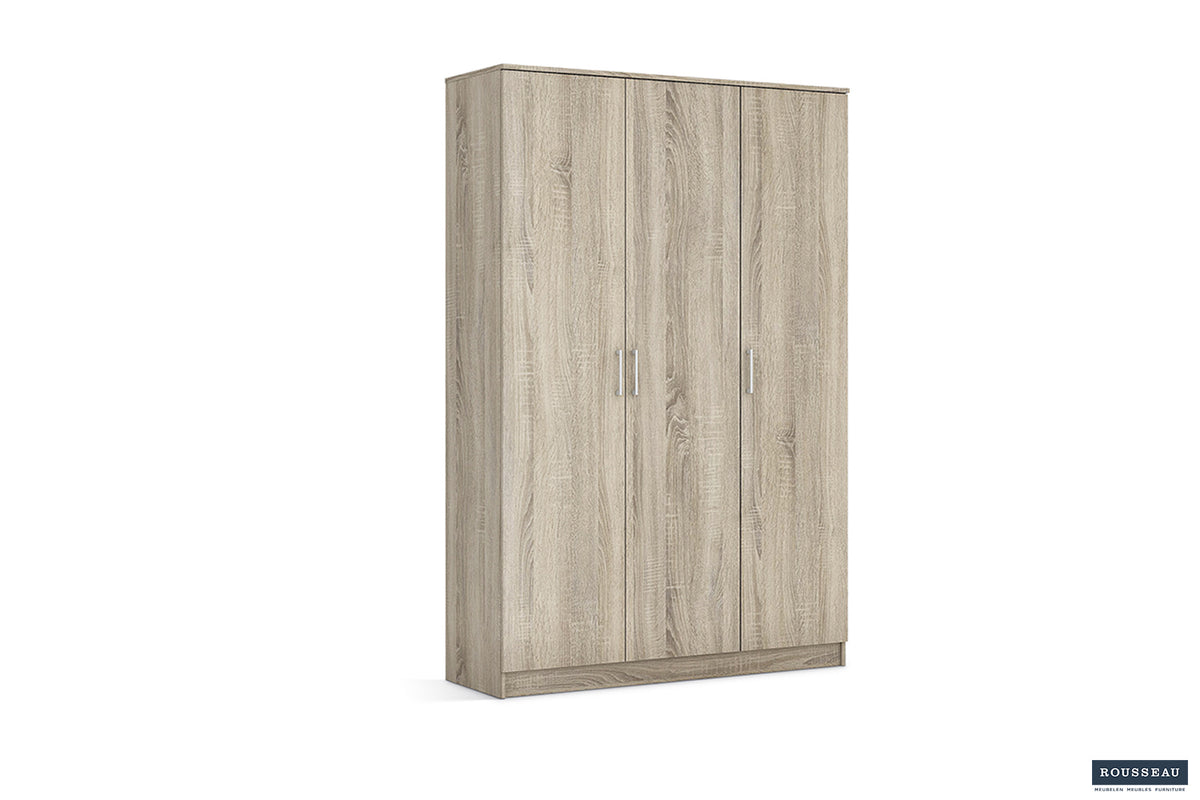 Armoire Ray 3 portes Sonoma