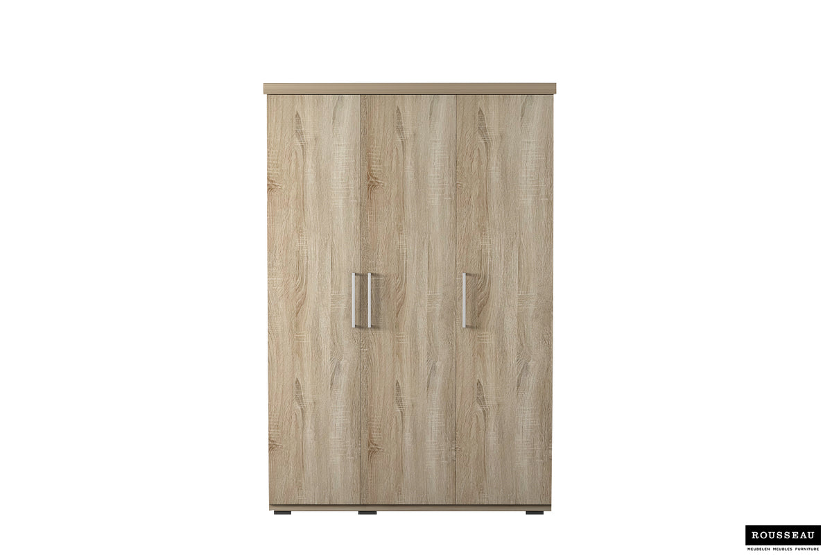 Armoire Mike 3 portes Sonoma