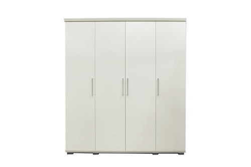 Armoire Mike 4 portes Blanc