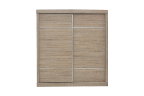Armoire Mike 2 Portes Coulissantes Sonoma