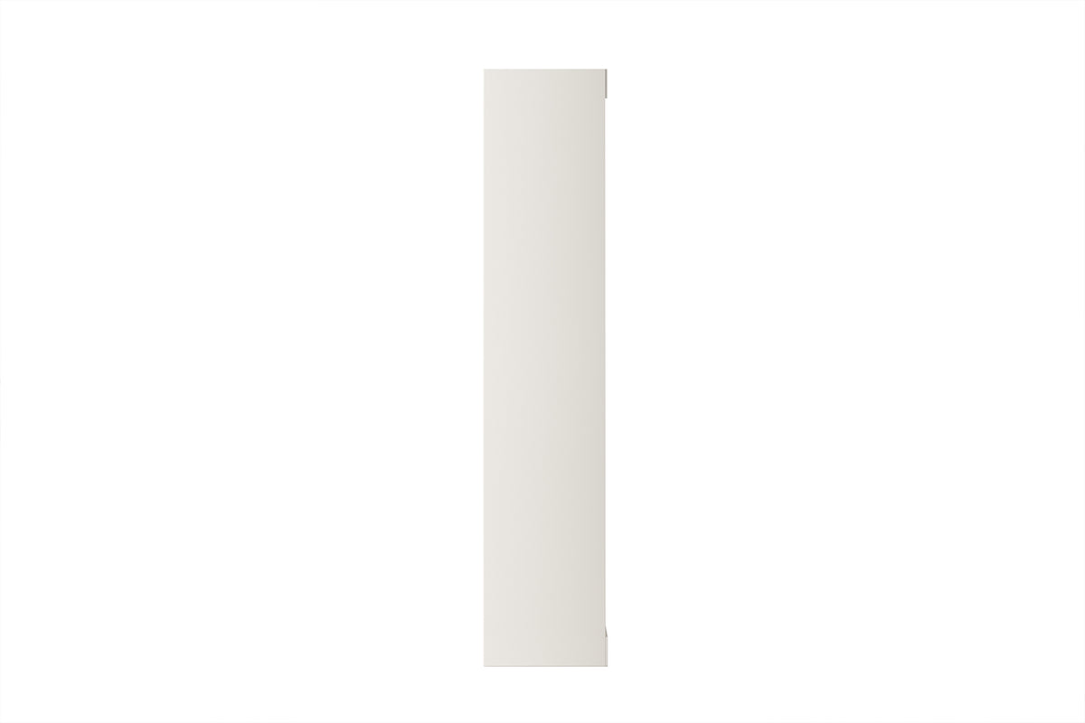 Armoire Mike 2 Porte Coulissante, 1 Porte Miroir Blanc