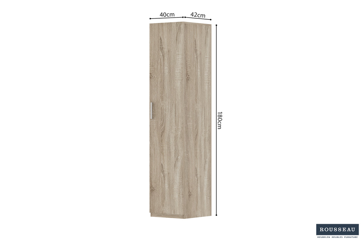 Armoire de rangement Mike 40 cm 1 porte