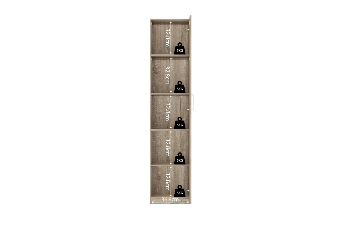 Armoire de rangement Mike 40 cm 1 porte
