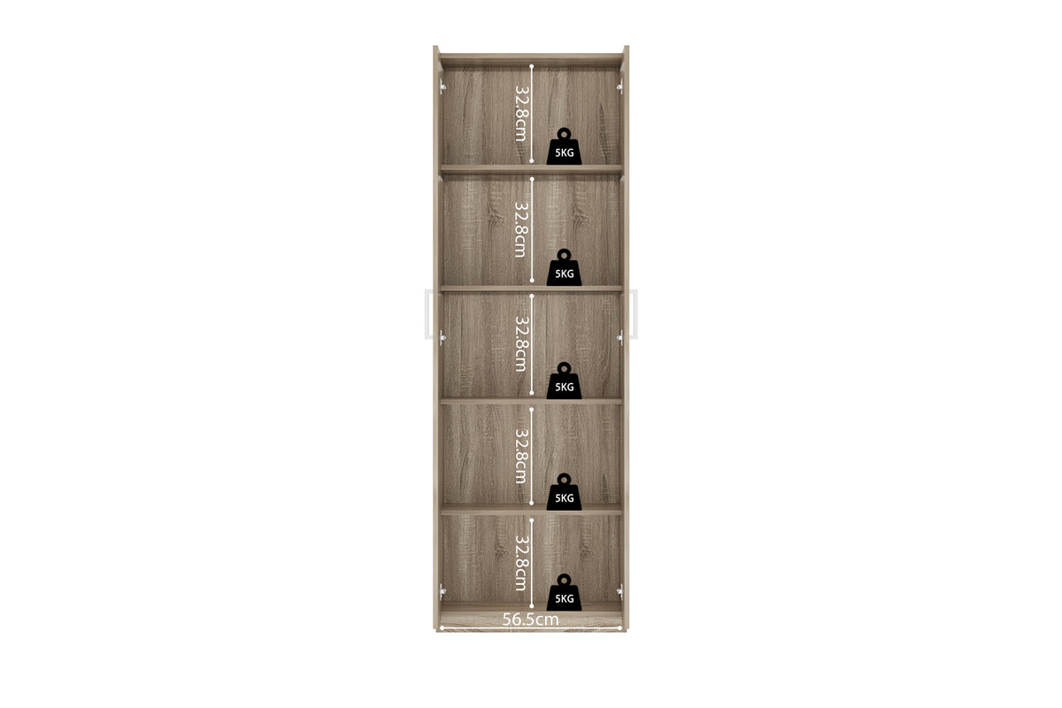 Armoire de rangement Mike 60 cm 2 portes