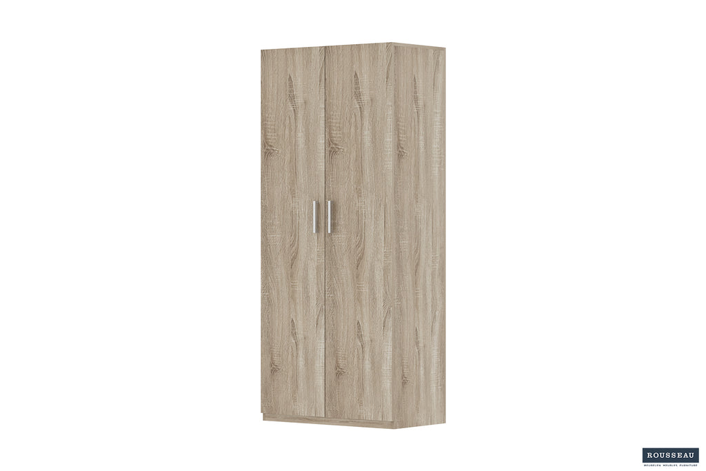 Armoire de rangement Mike 80 cm 2 portes