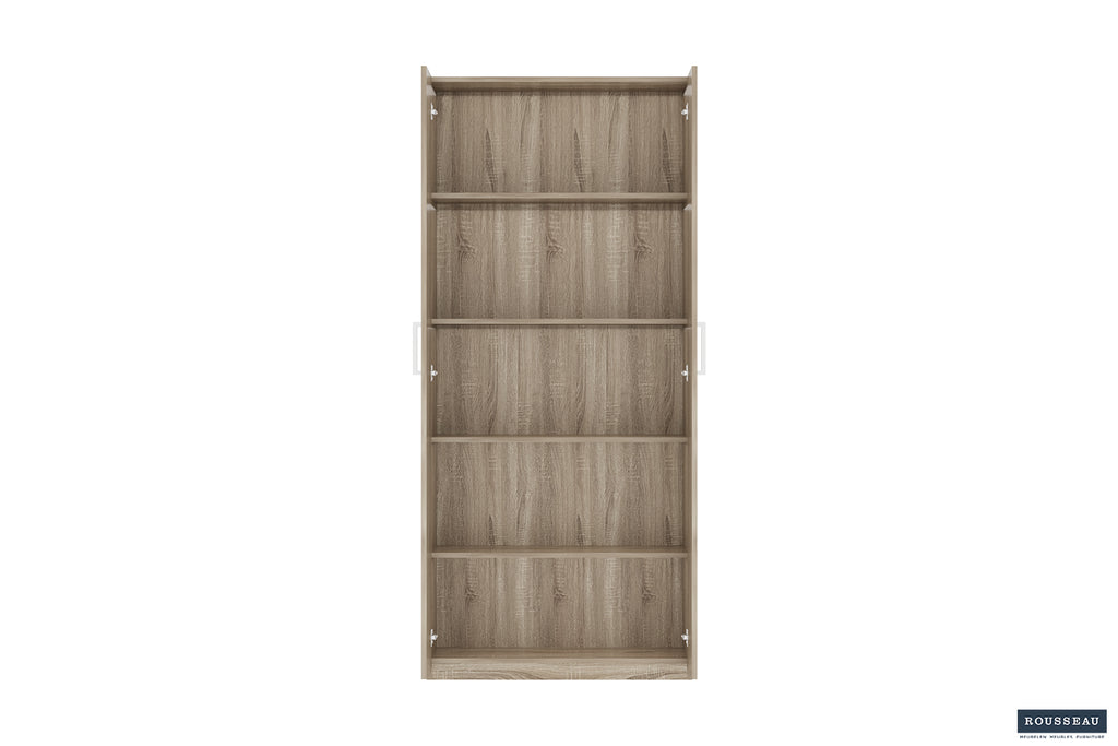 Armoire de rangement Mike 80 cm 2 portes