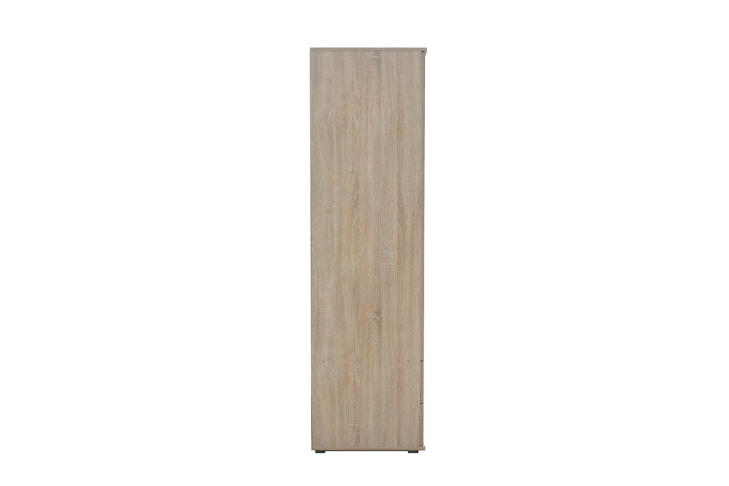 Armoire Marc 2 portes avec miroir Sonoma