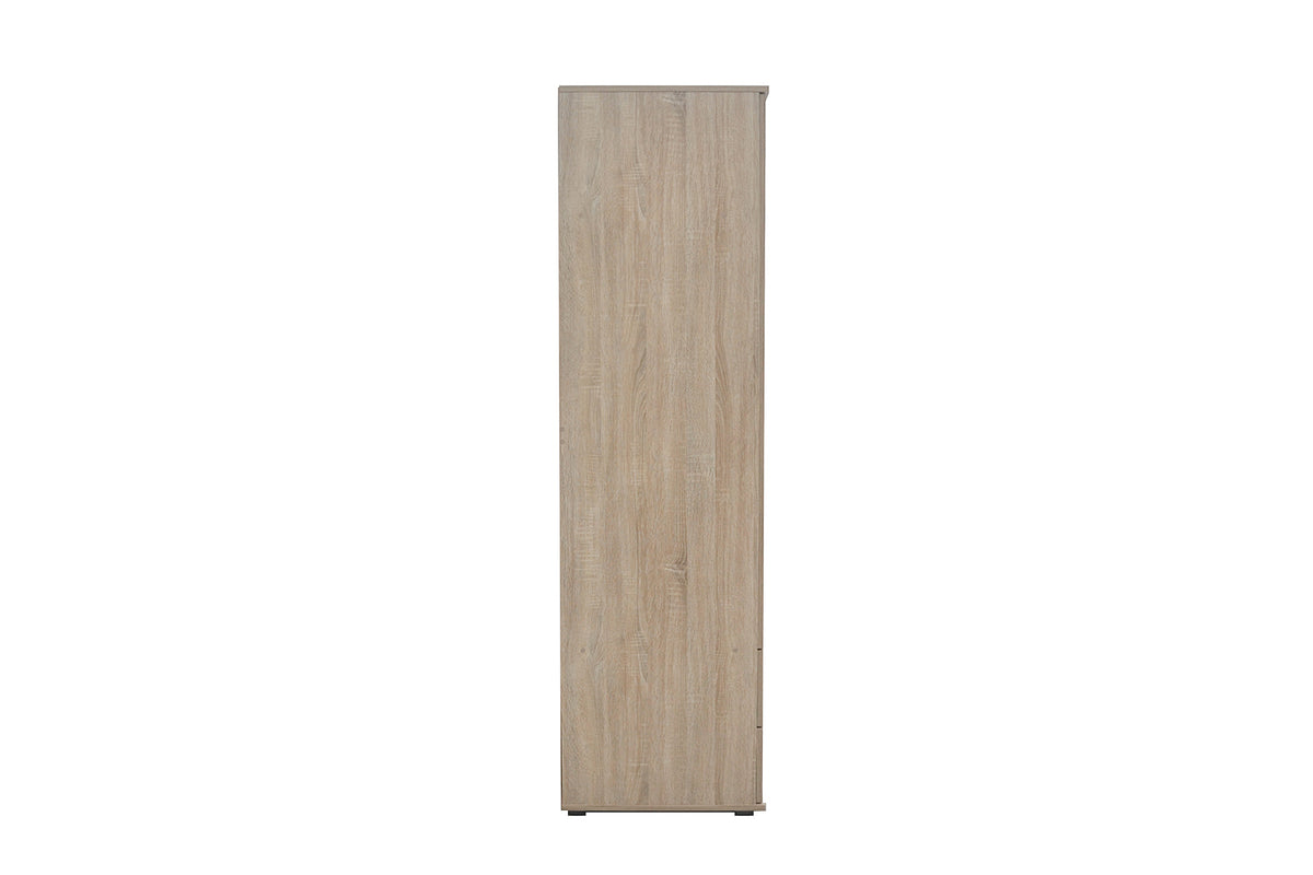 Armoire Marc 2 portes avec miroir Sonoma