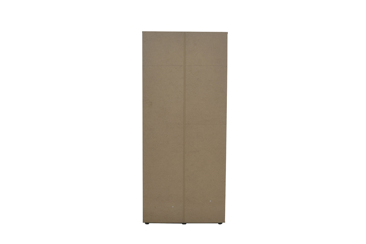 Armoire Marc 2 portes avec miroir Sonoma