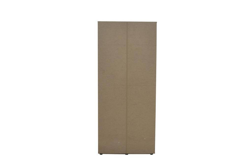 Armoire Marc 3 portes avec miroir Blanc