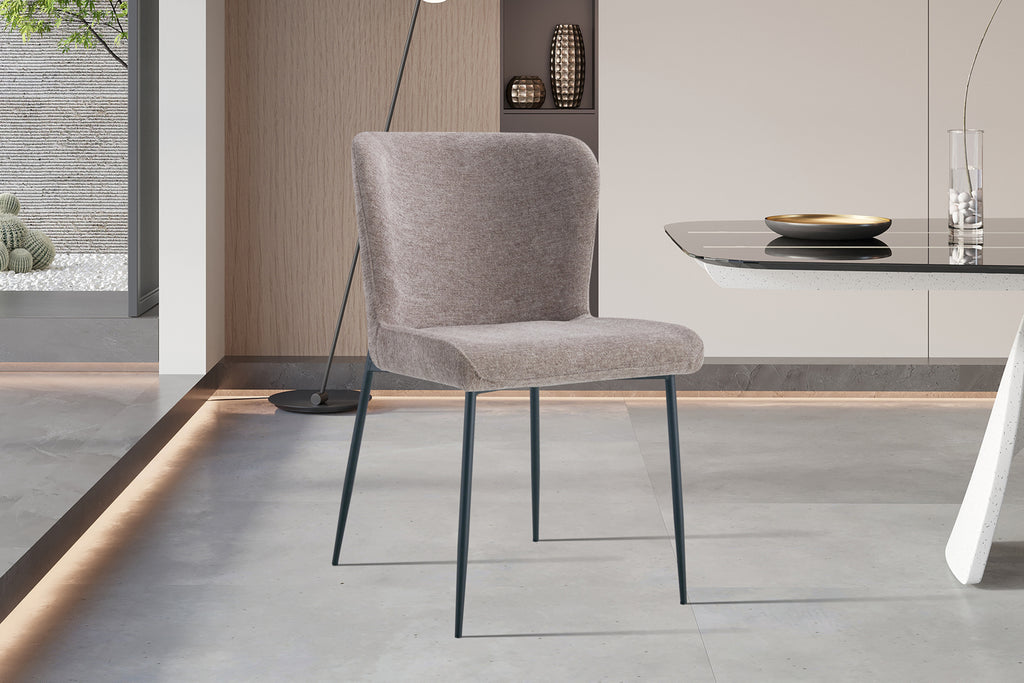 Chaise Lisa Tissu Fabb Raven 30 Sand