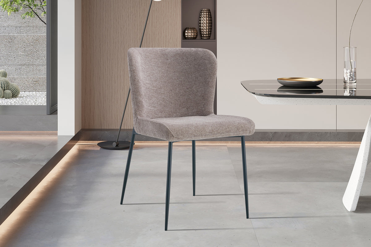 Chaise Lisa Tissu Fabb Raven 30 Sand