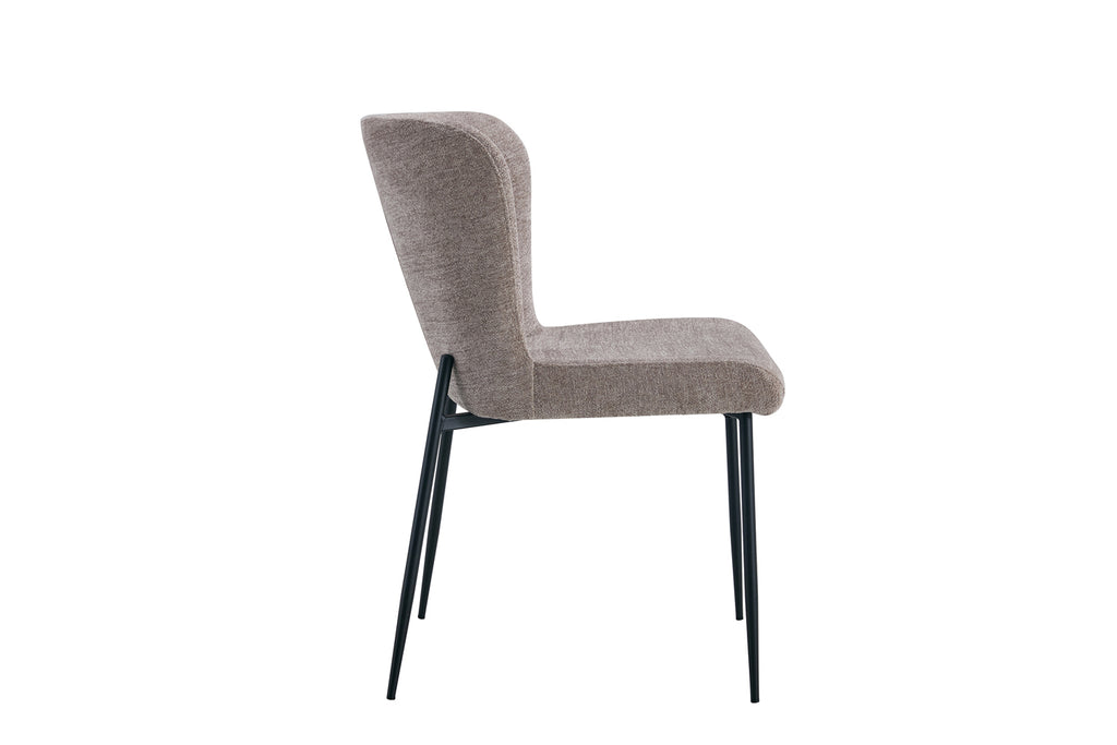 Chaise Lisa Tissu Sable