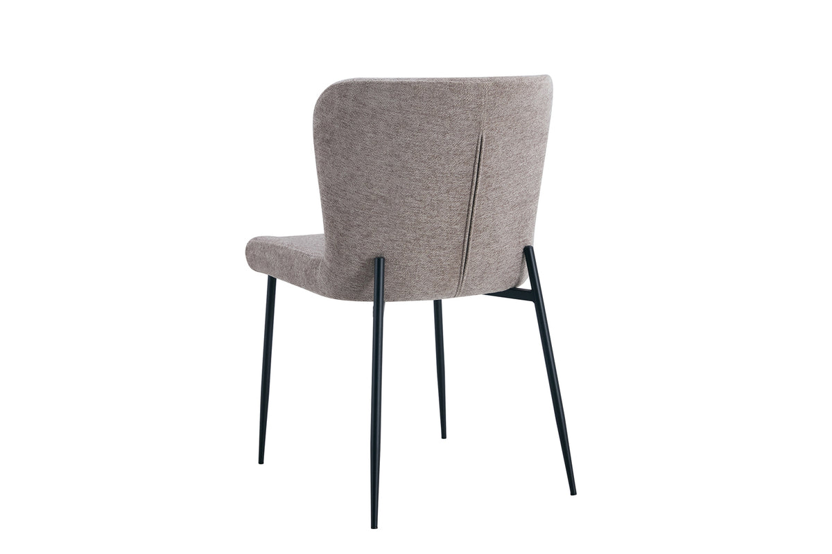 Chaise Lisa Tissu Sable