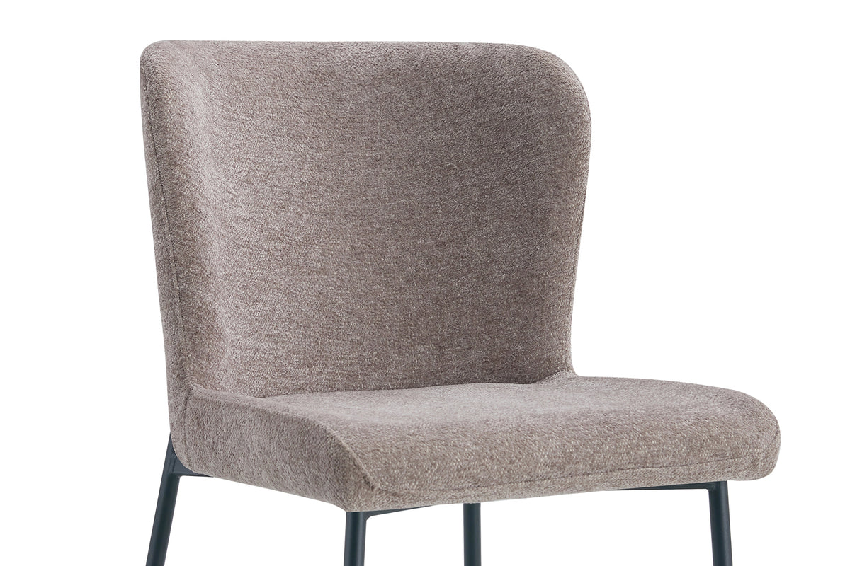 Chaise Lisa Tissu Sable
