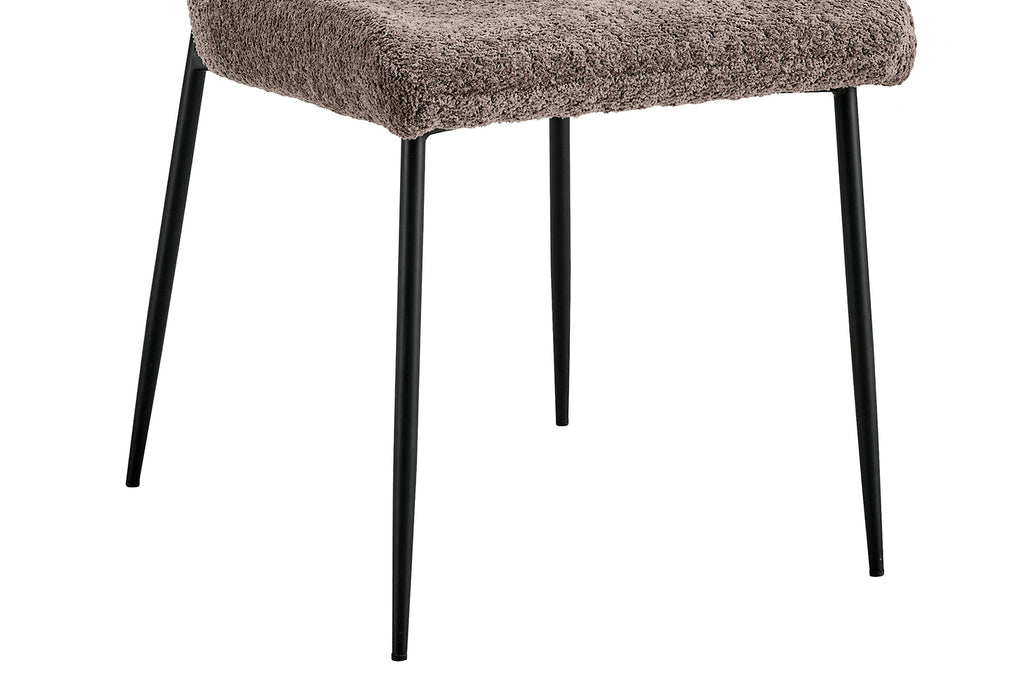 Chaise Lisa Bouclé Sable