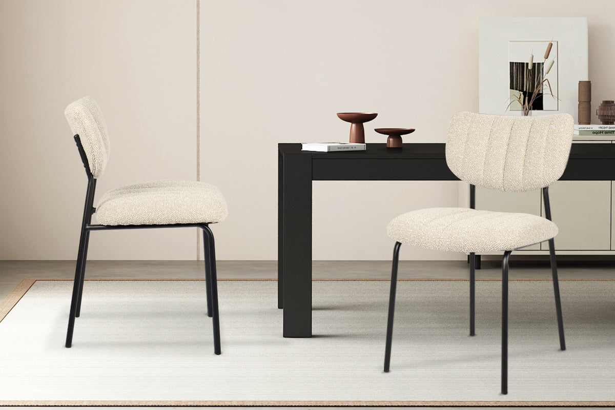 Chaise Antura Tissu Ote Lisa 110 Beige