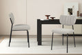 Chaise Antura Tissu Ote Lisa 453 Gris clair