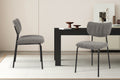 Chaise Antura Tissu Ote Lisa 456 Gris foncé