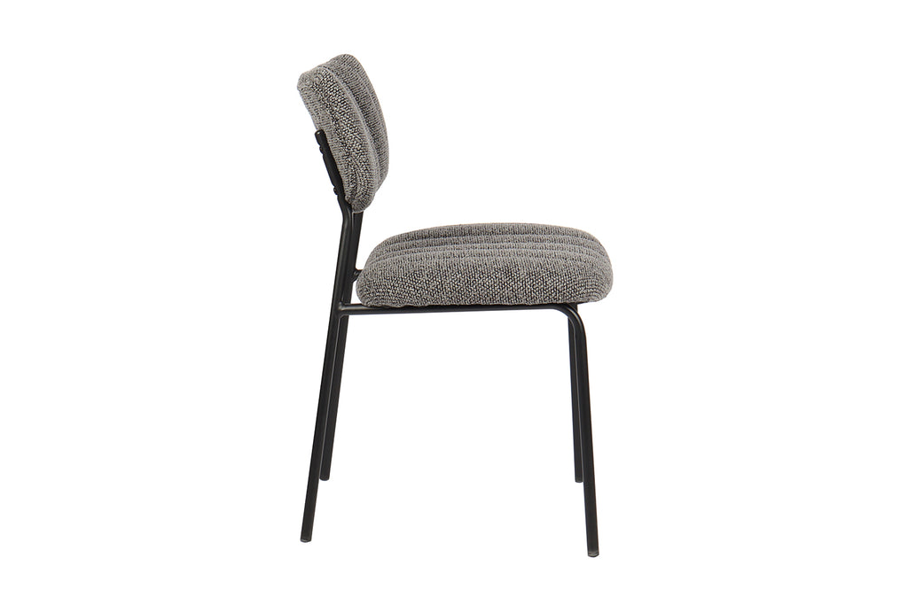 Chaise Antura Tissu Gris foncé