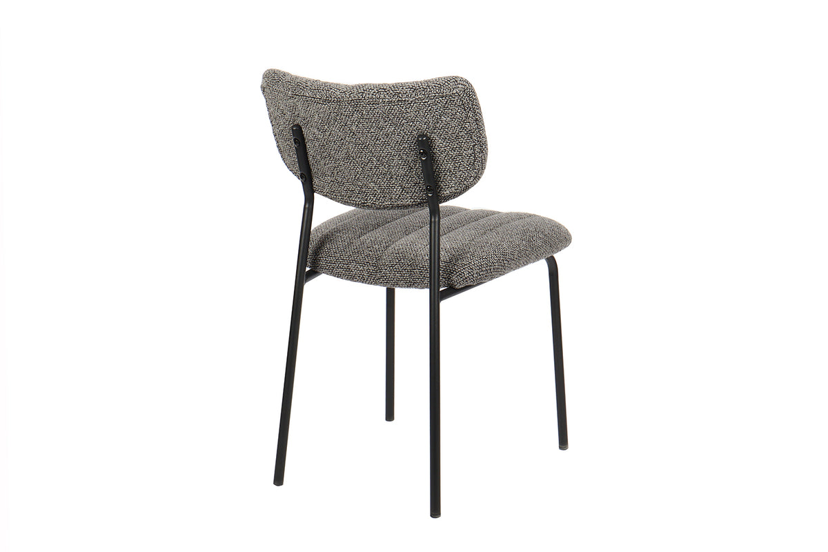 Chaise Antura Tissu Gris foncé