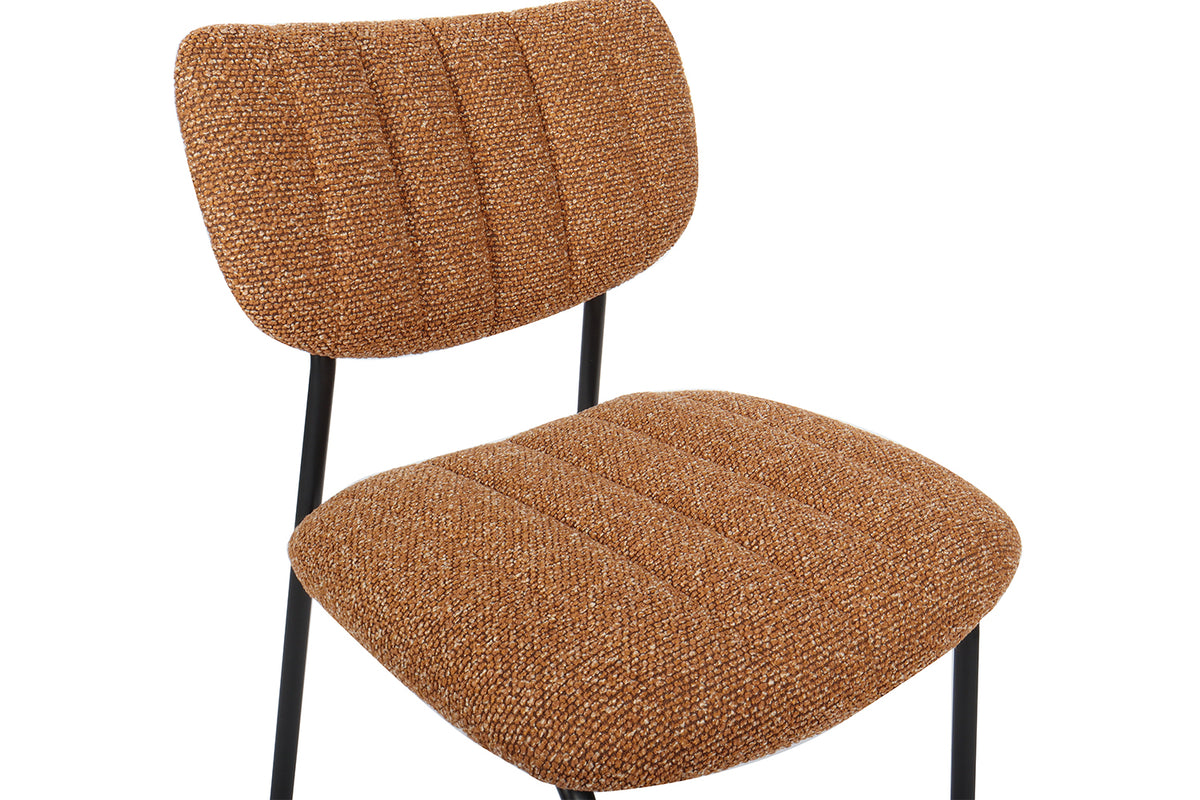 Chaise Antura Tissu Orange