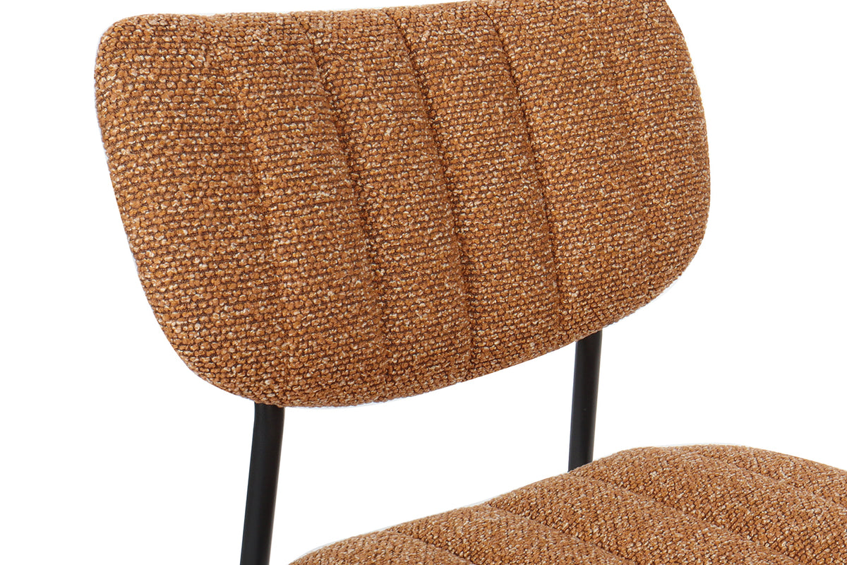 Chaise Antura Tissu Orange