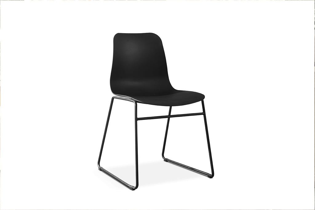 Chaise Marie polypropylène Noir