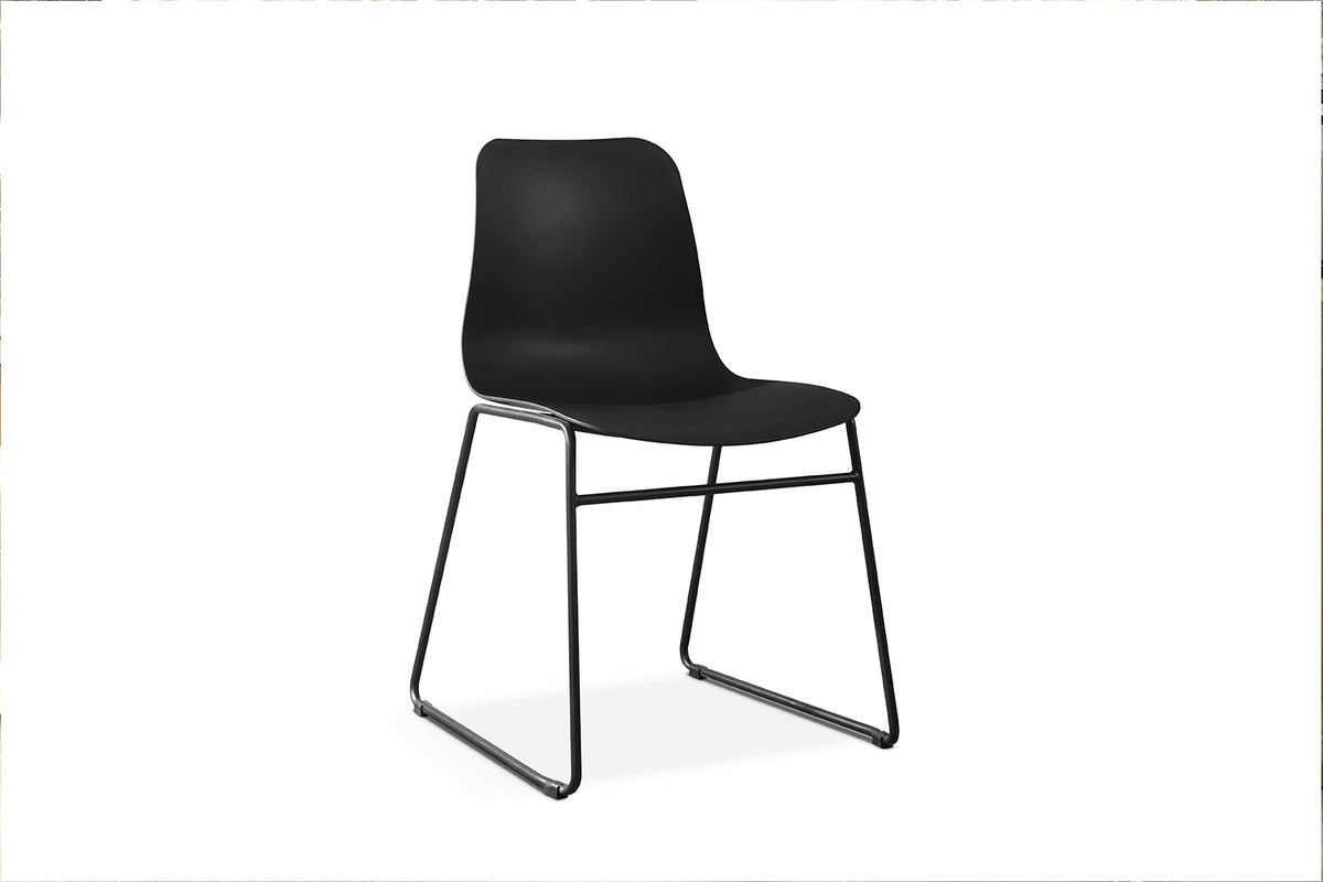 Chaise Marie polypropylène Noir