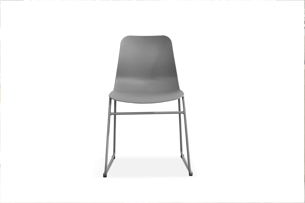 Chaise Marie polypropylène Gris