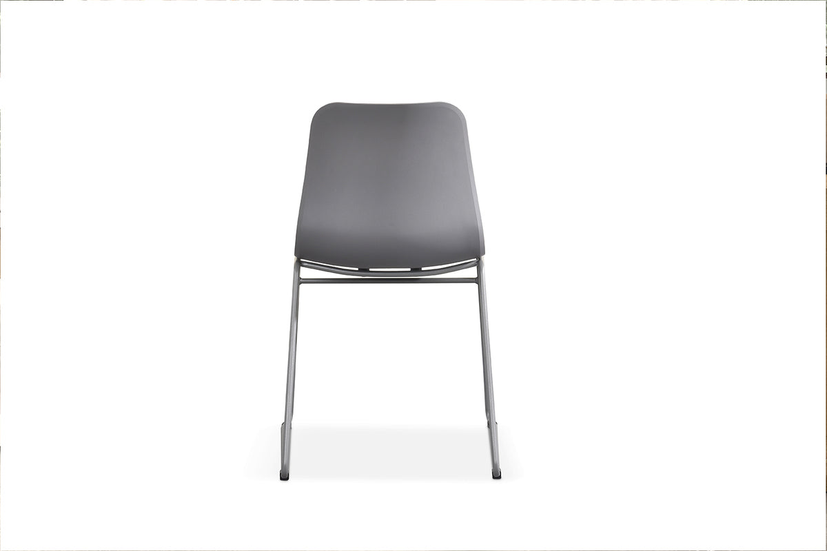 Chaise Marie polypropylène Gris