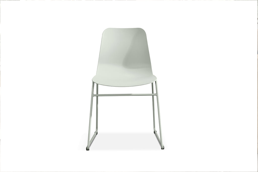 Chaise Marie polypropylène Gris-Vert