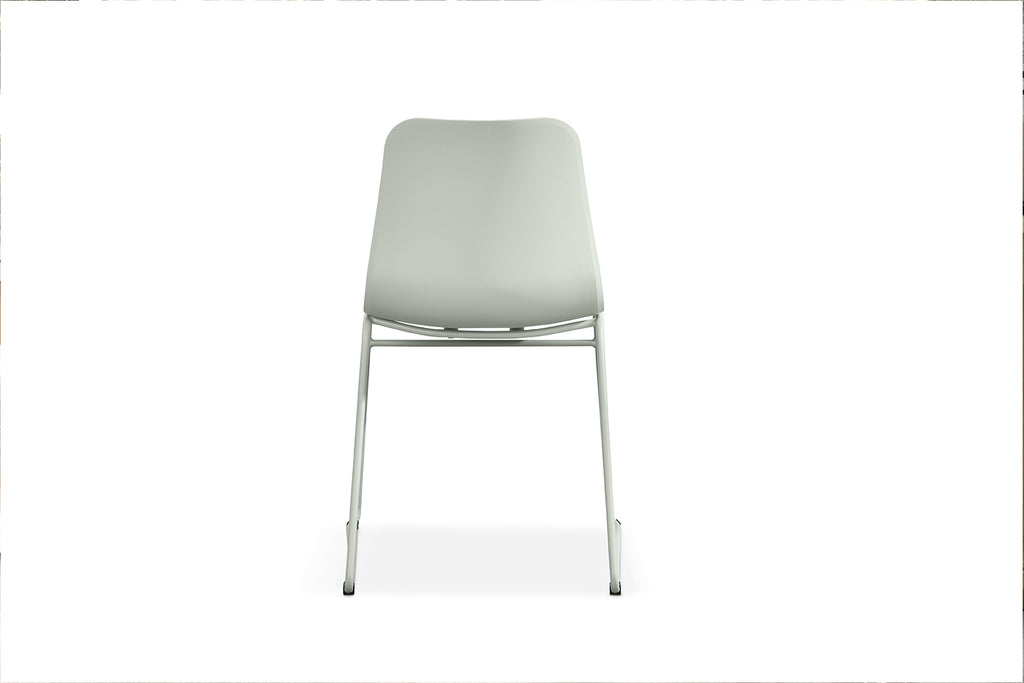 Chaise Marie polypropylène Gris-Vert